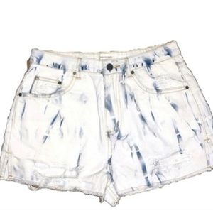 High Waisted Jean Shorts